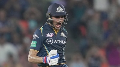 IPL 2023: Shubman Gill for GT. (PTI) IPL 2023: Shubman Gill for GT. (PTI)