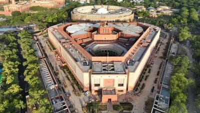 Prime Minister Narendra Modi inaugurated the new Parliament building in Delhi on Sunday morning. Prime Minister Narendra Modi inaugurated the new Parliament building in Delhi on Sunday morning.