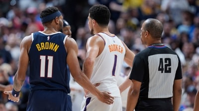 Referee Eric Lewis faces investigation for alleged Twitter burner account as NBA reviews screenshots of deleted responses. Referee Eric Lewis faces investigation for alleged Twitter burner account as NBA reviews screenshots of deleted responses.