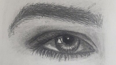 Digital eye strain also known as computer vision syndrome is a problem caused by spending too much time on screens (Sketch by Piyali Ghosh Kumar) Digital eye strain also known as computer vision syndrome is a problem caused by spending too much time on screens (Sketch by Piyali Ghosh Kumar)
