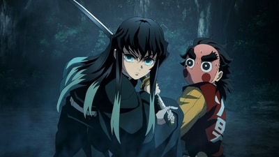 Get ready for an action-packed episode of Demon Slayer Season 3 as Tanjiro and his team face a crucial battle against Gyokko in the Swordsmith Village. (Ufotable) Get ready for an action-packed episode of Demon Slayer Season 3 as Tanjiro and his team face a crucial battle against Gyokko in the Swordsmith Village. (Ufotable)