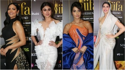 Nora Fatehi, Mouni Roy, Kriti Sanon, Jacqueline and other divas make jaws drop at IIFA Awards 2023 (Instagram ) Nora Fatehi, Mouni Roy, Kriti Sanon, Jacqueline and other divas make jaws drop at IIFA Awards 2023 (Instagram )