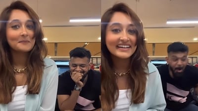 Woman singing a mashup of Pasoori, Bella Ciao, Chura Liya Hai Tumne Jo Dil Ko and Meri Jaan. (Instagram/@mariyamkisat_) Woman singing a mashup of Pasoori, Bella Ciao, Chura Liya Hai Tumne Jo Dil Ko and Meri Jaan. (Instagram/@mariyamkisat_)