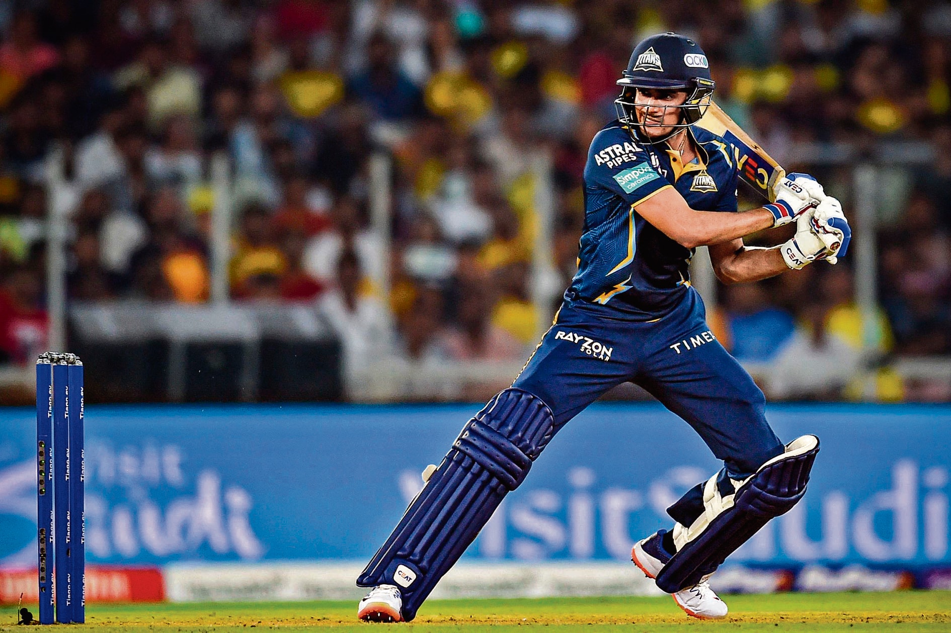 Gujarat Titans' Shubman Gill is the star performer this season who people are eager to watch today. (Photo: Punit Paranjpe/AFP) Gujarat Titans' Shubman Gill is the star performer this season who people are eager to watch today. (Photo: Punit Paranjpe/AFP)