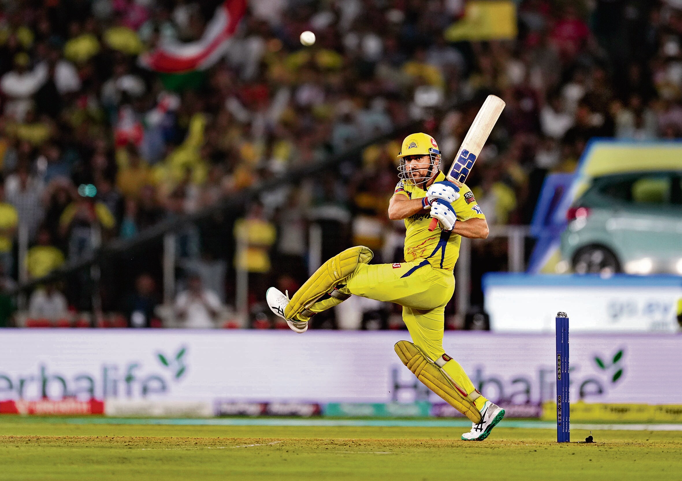 Most people have their love for Mahendra Singh Dhoni that is making them travel across states to watch the finale today. (Photo: Kunal Patil/PTI) Most people have their love for Mahendra Singh Dhoni that is making them travel across states to watch the finale today. (Photo: Kunal Patil/PTI)