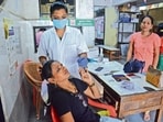 The Covid case tally was recorded at 4.49 crore. (Praful Gangurde / HT Photo) The Covid case tally was recorded at 4.49 crore. (Praful Gangurde / HT Photo)