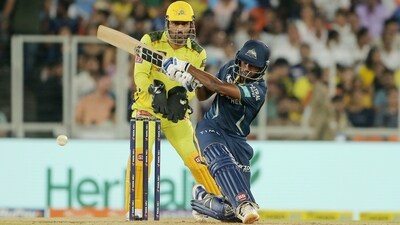 Gujarat Titans batter Sai Sudharsan scored 96 off 46 balls in the IPL final against Chennai Super Kings (ANI) Gujarat Titans batter Sai Sudharsan scored 96 off 46 balls in the IPL final against Chennai Super Kings (ANI)