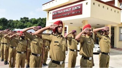 As many as 126 students of AFPI have been commissioned in various wings of the Indian defence forces. Another 12 will be commissioned in June. (HT File Photo for representation)