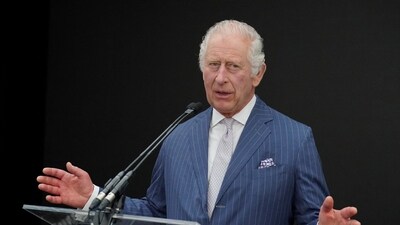 King Charles III is seen. (Reuters)