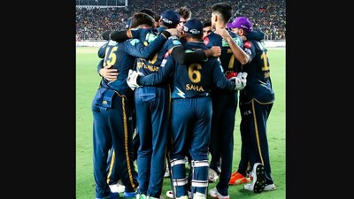 IPL 2023: Gujarat Titans fans react to the team losing against Chennai Super Kings. (Instagram/@gujarat_titans)