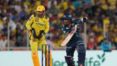 CSK vs GT Live Score, IPL 2023 Final: Saha started the fireworks in the powerplay (AP) CSK vs GT Live Score, IPL 2023 Final: Saha started the fireworks in the powerplay (AP)