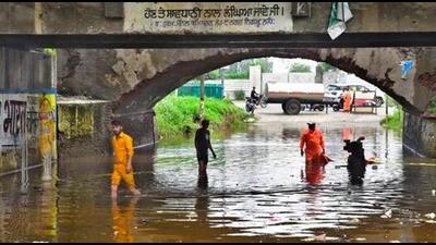 Ludhiana is prone to waterlogging during the monsoon. (HT File) Ludhiana is prone to waterlogging during the monsoon. (HT File)
