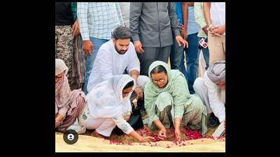 Moose Wala’s first death anniversary: Aggrieved parents press for speedy justice Moose Wala’s first death anniversary: Aggrieved parents press for speedy justice
