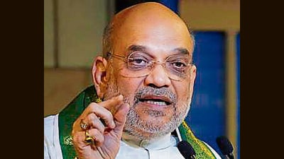 Union home minister Amit Shah. (PTI) Union home minister Amit Shah. (PTI)