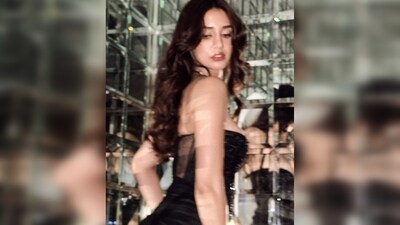 Disha Patani amped up her look with a statement layered diamond neckpiece, soft glam makeup and a volumised hairdo. (Instagram/@paatni) Disha Patani amped up her look with a statement layered diamond neckpiece, soft glam makeup and a volumised hairdo. (Instagram/@paatni)