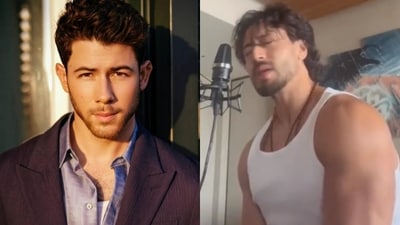 Nick Jonas responds to Tiger Shroff's Maan Meri Jaan (Afterlife) cover. Nick Jonas responds to Tiger Shroff's Maan Meri Jaan (Afterlife) cover.