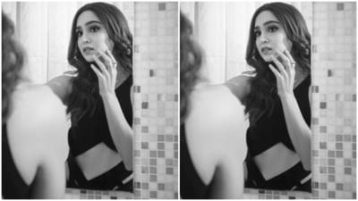 In black stilettos from the house of Christian Louboutin and multiple silver rings, Sharvari further accessorised her look for the day.&nbsp; (sharvari)