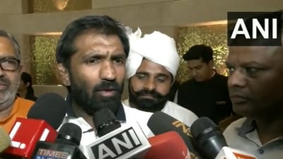 Former wrestler Yogeshwar Dutt Former wrestler Yogeshwar Dutt