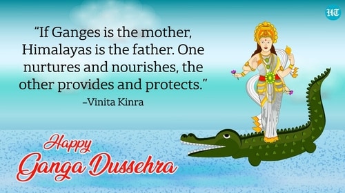 Ganga Dussehra celebrates the descent of Ganges to earth. Ganga Dussehra celebrates the descent of Ganges to earth.