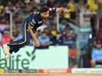 Gujarat Titans' Mohit Sharma bowls during the Indian Premier League (IPL) Twenty20 final cricket match between Gujarat Titans and Chennai Super Kings Gujarat Titans' Mohit Sharma bowls during the Indian Premier League (IPL) Twenty20 final cricket match between Gujarat Titans and Chennai Super Kings