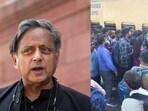 Senior Congress leader Shashi Tharoor reacted to record waitlist numbers. Senior Congress leader Shashi Tharoor reacted to record waitlist numbers.
