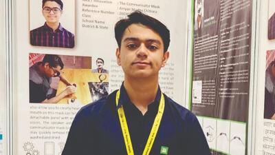 Chandigarh Chitkara International School’s Class 12 student Arryan Madhu Chitkara. (HT Photo)