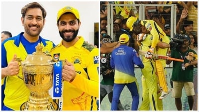 Ravindra Jadeja has shared a blockbuster message for MS Dhoni after IPL 2023 final (Instagram @Ravindra Jadeja) Ravindra Jadeja has shared a blockbuster message for MS Dhoni after IPL 2023 final (Instagram @Ravindra Jadeja)