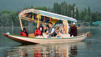 G20 delegates enjoying a Shikara ride in Dal Lake, in Srinagar . (ANI File) G20 delegates enjoying a Shikara ride in Dal Lake, in Srinagar . (ANI File)