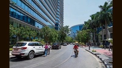 Mumbai, India - May 30, 2023: A general view of the GN Block at Bandra-Kurla Complex (BKC), at Bandra, in Mumbai, India, on Tuesday, May 30, 2023. (Photo by Satish Bate/ Hindustan Times) (Satish Bate/HT PHOTO) Mumbai, India - May 30, 2023: A general view of the GN Block at Bandra-Kurla Complex (BKC), at Bandra, in Mumbai, India, on Tuesday, May 30, 2023. (Photo by Satish Bate/ Hindustan Times) (Satish Bate/HT PHOTO)