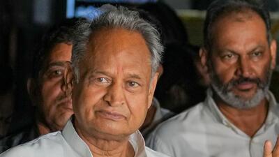 Rajasthan chief minister Ashok Gehlot (PTI) Rajasthan chief minister Ashok Gehlot (PTI)