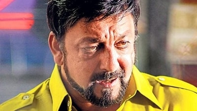 Sanjay Dutt in a still from Zanjeer. Sanjay Dutt in a still from Zanjeer.