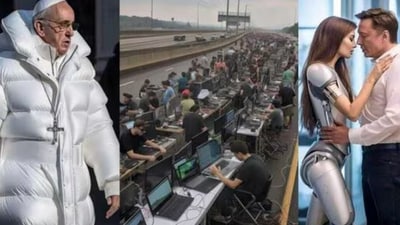 Artificial intelligence has made easy to generate real-looking fake images. (Deepkfakes from Twitter) Artificial intelligence has made easy to generate real-looking fake images. (Deepkfakes from Twitter)