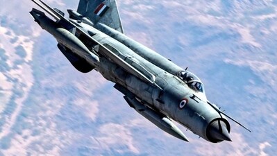 The MiG-21 Bis (an upgraded MiG-21 variant flown for the first time in 1976) was further upgraded to MiG-21 Bison in India in 2000. (HT)