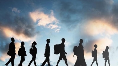 The rich world as a whole is in the middle of an unprecedented migration boom (Representative image/Shutterstock)