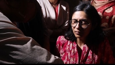 DCW chief Swati Maliwal meets Delhi’s Shahbad Dairy murder case victim's family DCW chief Swati Maliwal meets Delhi’s Shahbad Dairy murder case victim's family