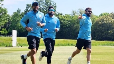 Team India members practice ahead of the World Test Championship final Team India members practice ahead of the World Test Championship final