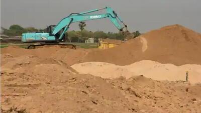 M-Sand is a form of artificial sand, which is manufactured by crushing large hard stones, mainly rocks or granite, into fine particles, which are then washed and finely graded. (Pic for representation)