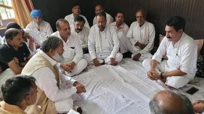 On Saturday, Parwinder Singh, 33, son of Sahib Singh Sandhu, district president of the party’s Kisan Morcha, was found dead in his Ford Endeavour, off the road in fields. (HT Photo)