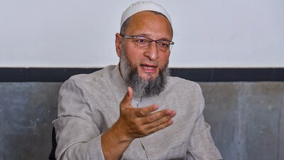 All India Majlis-e-Ittehadul Muslimeen (AIMIM) chief Asaduddin Owaisi (PTI)