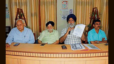 Private college unions have already announced boycott of university exams, which were scheduled for this week. (Manish/ HT Photo) Private college unions have already announced boycott of university exams, which were scheduled for this week. (Manish/ HT Photo)