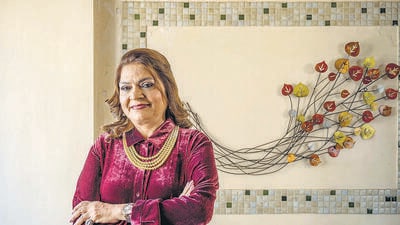Sima Taparia, who has spoken at Yale and Stanford, will soon launch an app for singles. (Satish Bate/HT PHOTO) Sima Taparia, who has spoken at Yale and Stanford, will soon launch an app for singles. (Satish Bate/HT PHOTO)