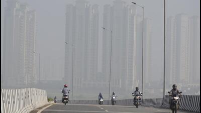 The PM 10 concentration was recorded at 215 micrograms per cubic metre this year. (ANI) The PM 10 concentration was recorded at 215 micrograms per cubic metre this year. (ANI)