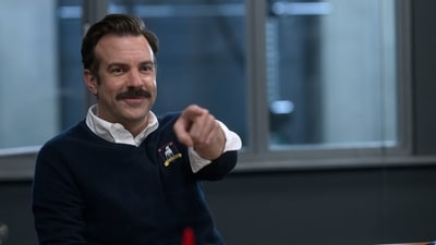 Ted Lasso is an American sports comedy TV series aired on Apple TV+. Ted Lasso is an American sports comedy TV series aired on Apple TV+.