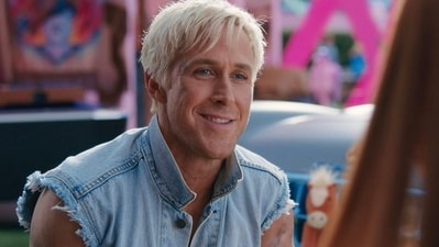 Ryan Gosling stars as Ken in the film Barbie. Ryan Gosling stars as Ken in the film Barbie.