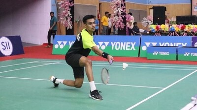 Kiran George scripted a stunning straight-game win over world number 9 at Thailand Open (BAI)