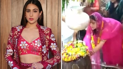 Sara Ali Khan has responded to comments over her recent visit to Mahakaleshwar Temple. Sara Ali Khan has responded to comments over her recent visit to Mahakaleshwar Temple.