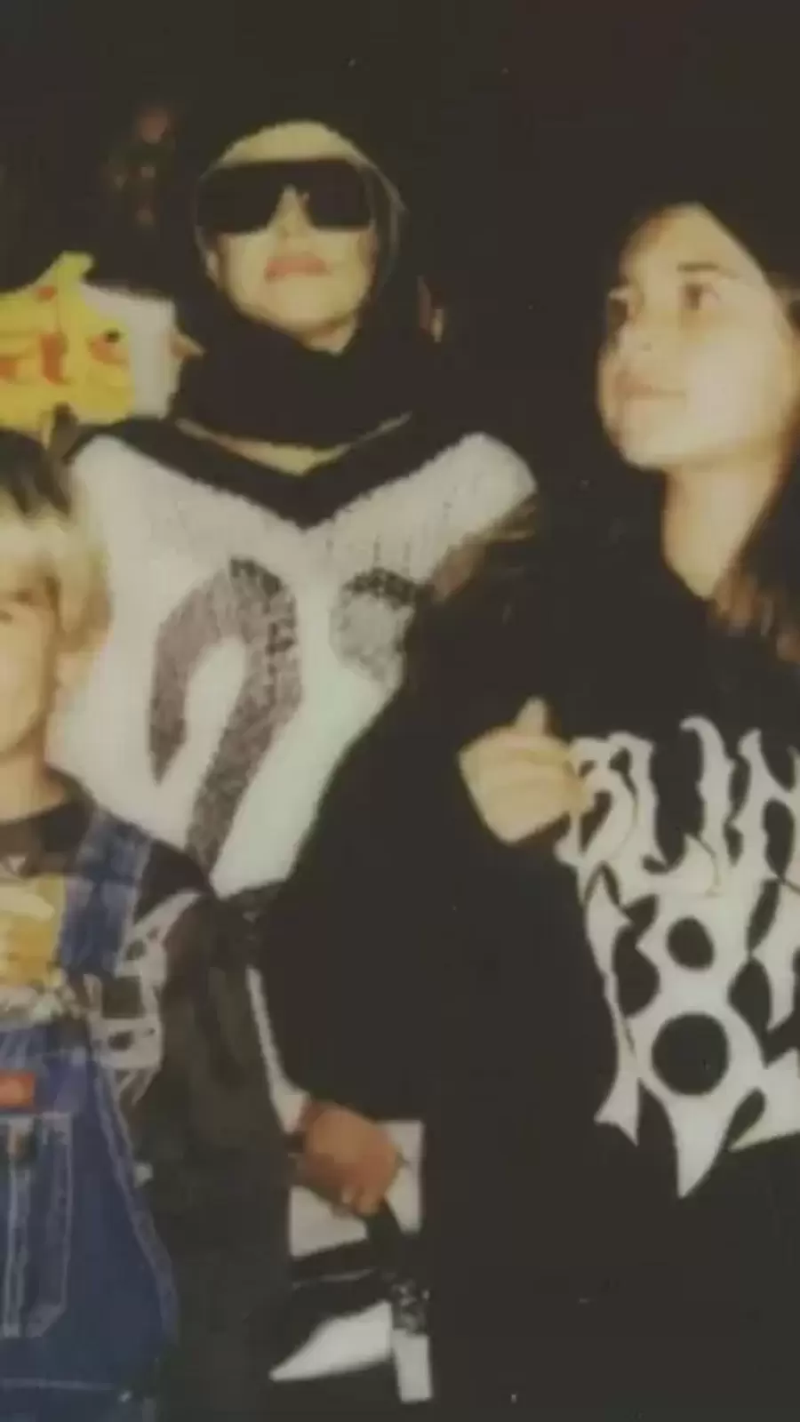 Kourtney Kardashian posted a picture of her kids on Instagram.