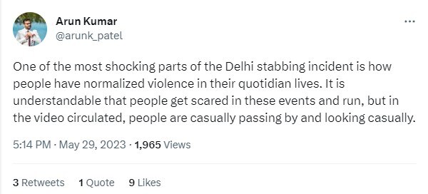 Many took to Twitter to express their dismay upon watching the CCTV footage of the crime. Many took to Twitter to express their dismay upon watching the CCTV footage of the crime.
