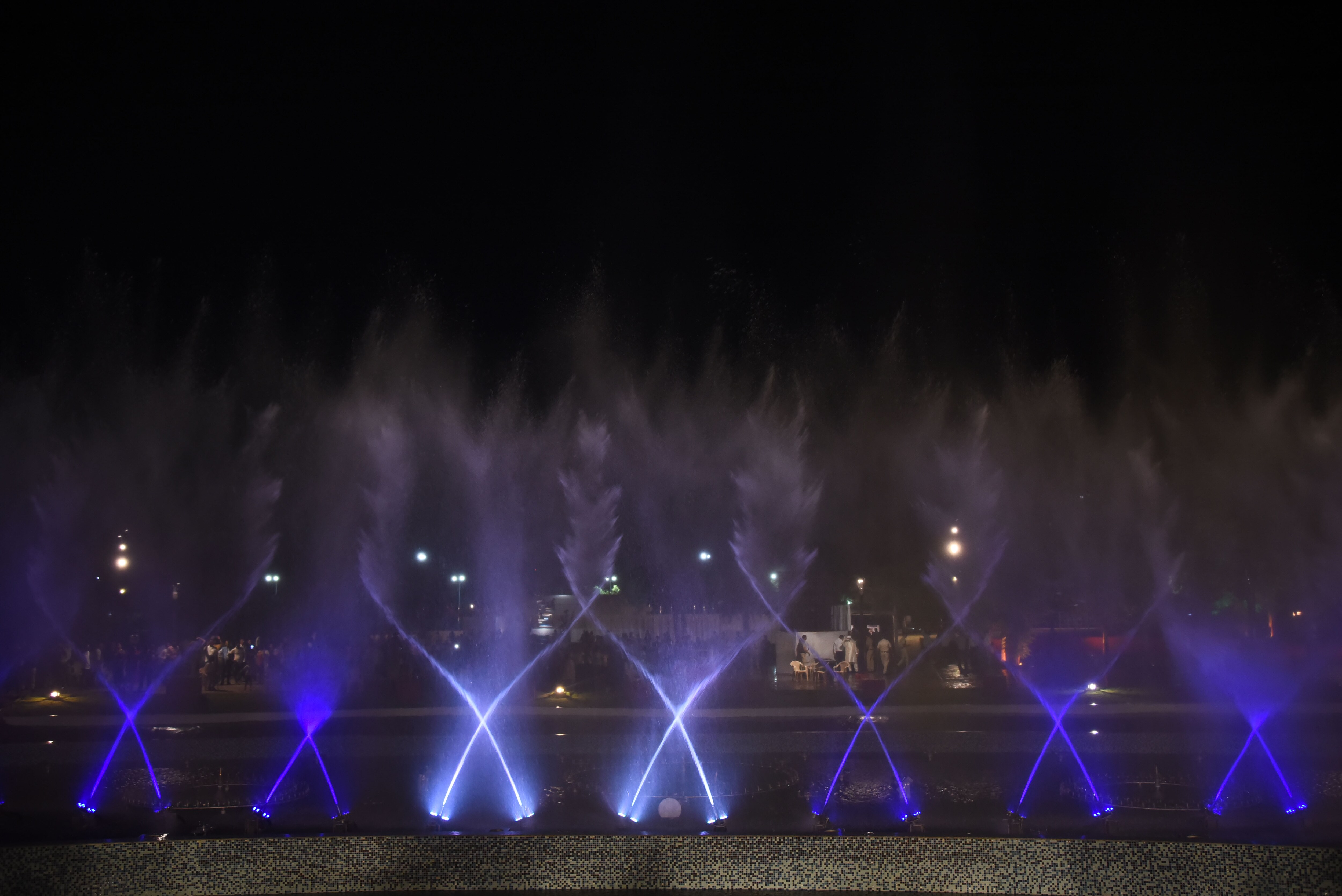A laser show was conducted at the inauguration of Wonders Park which was thrown open to public on Tuesday in Navi Mumbai after a facelift. (Bachchan Kumar?HT PHOTO) A laser show was conducted at the inauguration of Wonders Park which was thrown open to public on Tuesday in Navi Mumbai after a facelift. (Bachchan Kumar?HT PHOTO)