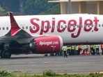 A Spicejet plane